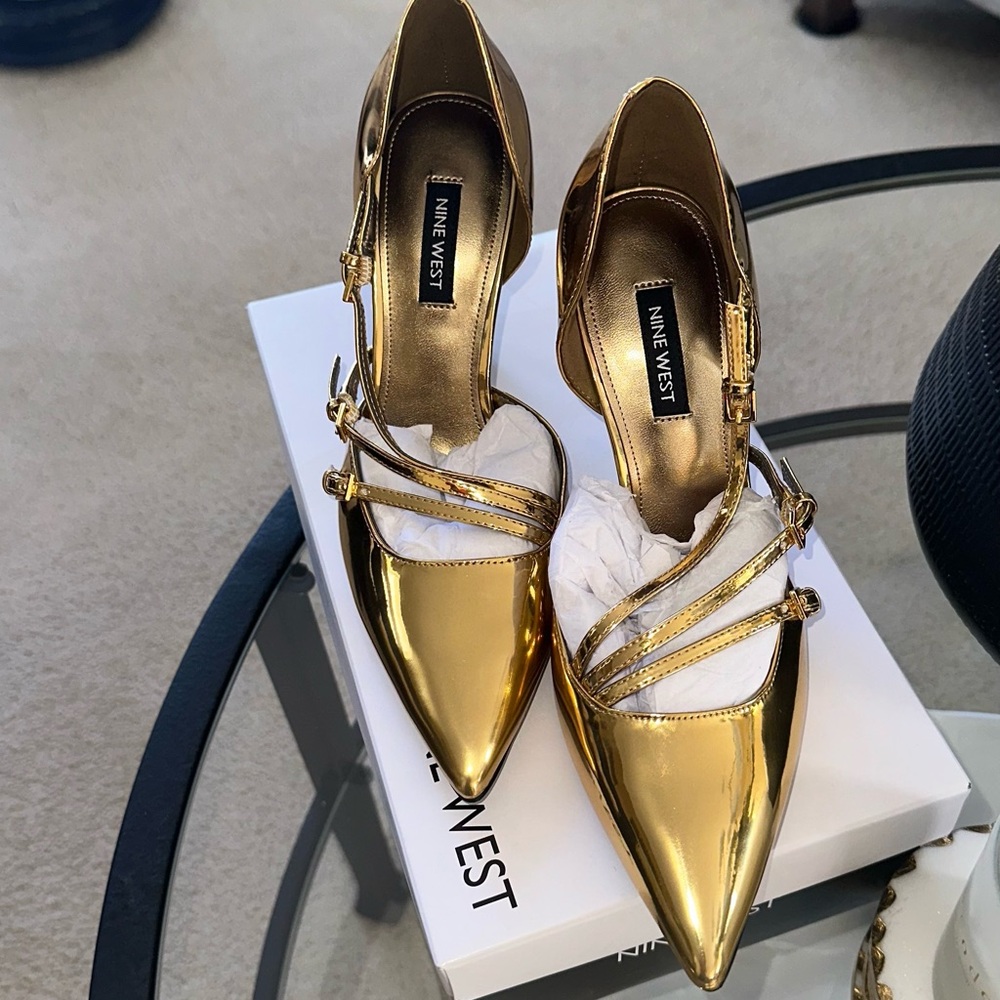 Nine West Gold Women's Shoes